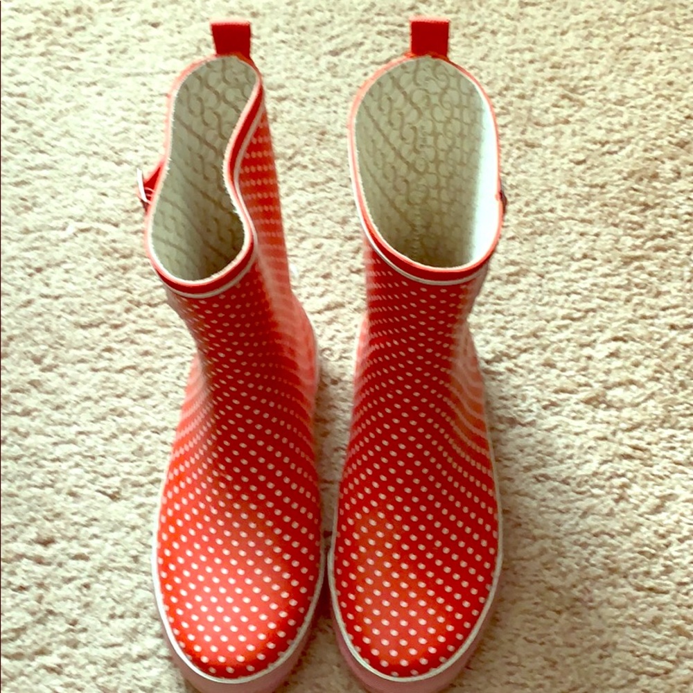 Red Rain Boots!